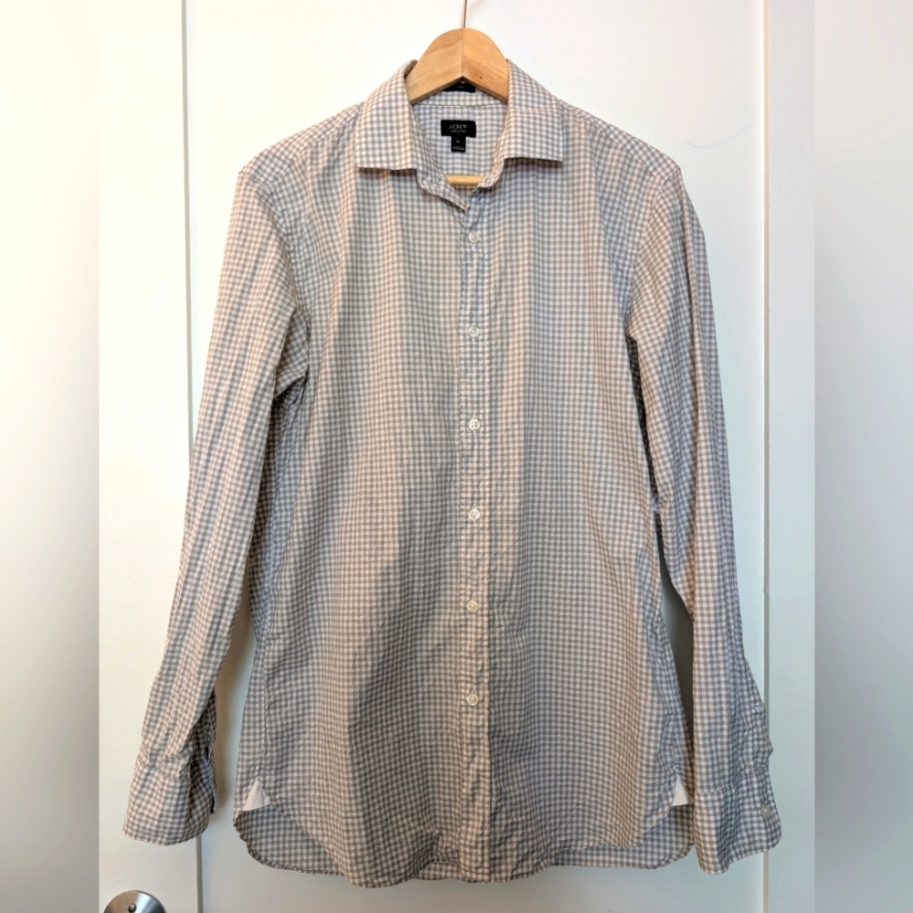 J. Crew Crosby Shirt, grey check